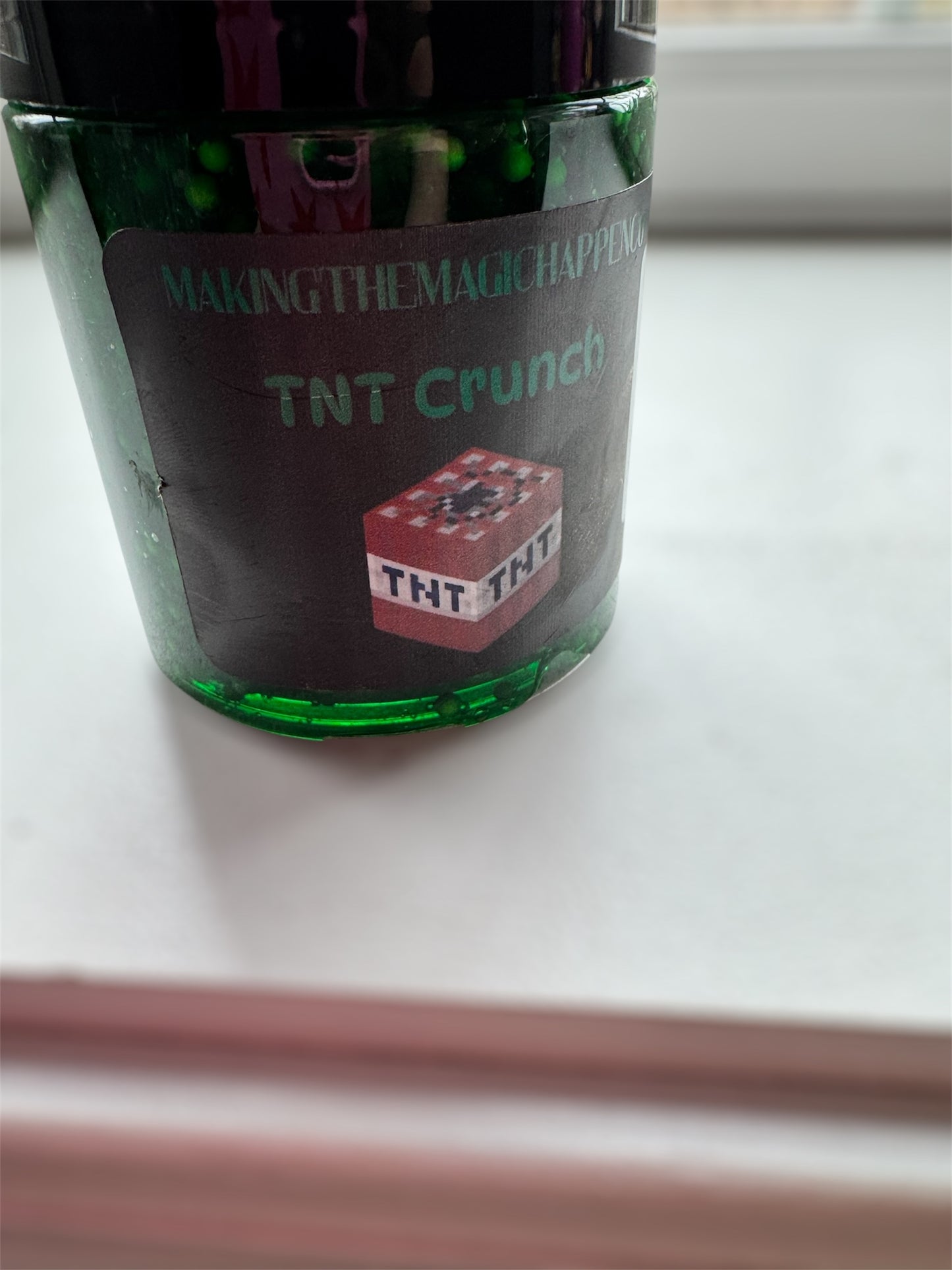 Minecraft TNT crunch slime