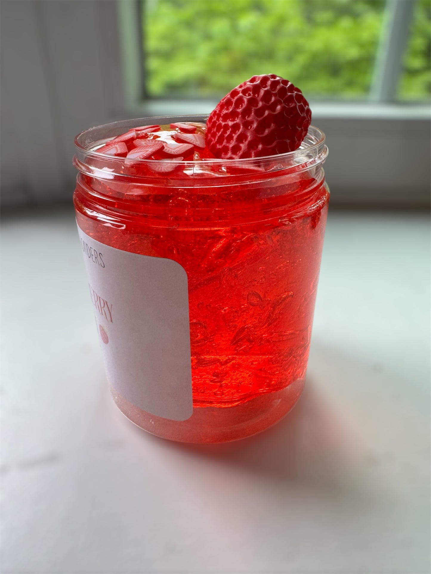 Strawberry Jello Slime