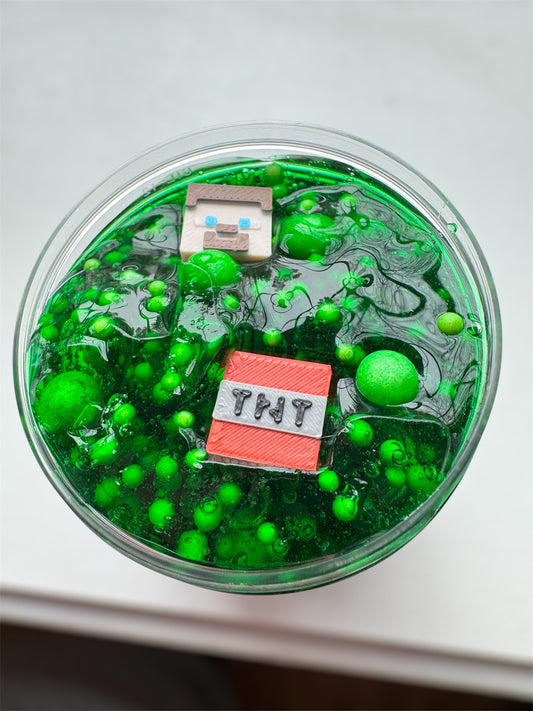 Minecraft TNT crunch slime