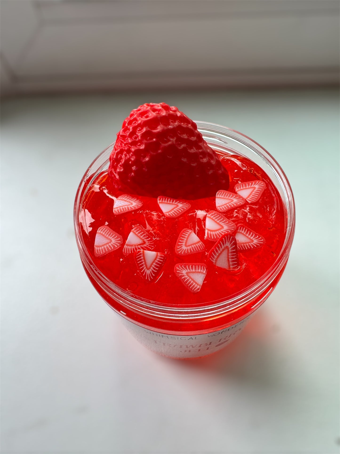 Strawberry Jello Slime